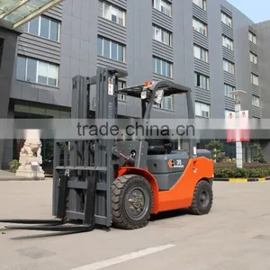 3.5 Ton Gasoline Forklift Truck Prices thumbnail-2