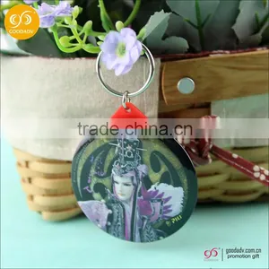 Customized Promotional Keychain Makeup Mirror With Small Size thumbnail-1