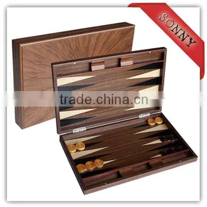 Antique Color Style Wooden Backgammon Set thumbnail-3