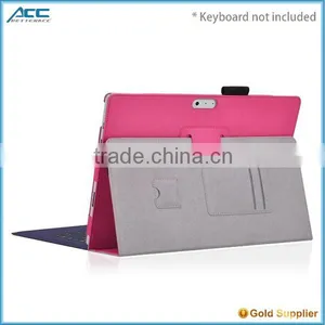 Hand Strap Wallet Leather Case Stand Cover Skin Only For Microsoft Surface PRO 3 12"Tablet thumbnail-2