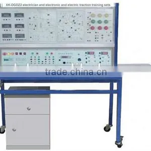 Electrical Trainer Education Training Device Lab EquipmentXK-DGDZ2 Electrician and Electronic and Motor Traction Training Device thumbnail-1