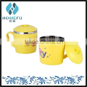 2015 Kids Water Bottle Mugs Cup Double Wall Stainless Promotional thumbnail-1