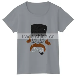Happy Dad Day Daughter for Father's Day Surprise Cotton Tshirt thumbnail-6