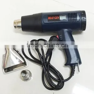 CN016 1800W Adjustable Temperature Electric Heat Gun With Temperature Digital Display Vinyl Film Install Hot Air Gun Tool thumbnail-1