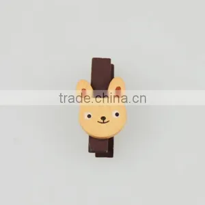Promotion Gift 2016 Hot Sale Chinese Factory Custom Woden Hair Clip thumbnail-5