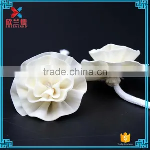 China Manufacturer 6cm Cockscomb Sola Flower in Car for Air Freshener thumbnail-1
