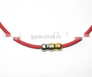Custom Silicone Necklace With Metal thumbnail-4