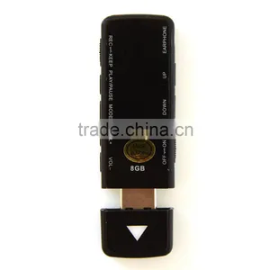 USB Design LED Indicator 8GB Digital Voice Recorder Model Q28 thumbnail-4