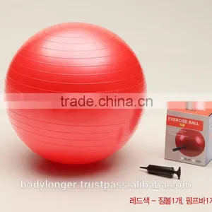 65cm Diameter Gym Ball/ Gym Equipment/ Rack thumbnail-2