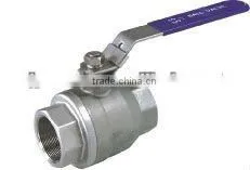 2000 WOG 2 Pieces Ball Valve thumbnail-1