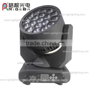 2016 Newest Hot Selling 19x 12W Hawkeye 18CH RGBW 4in1 High Power Led Stage Light Sharpy Beam LED Moving Head Light thumbnail-3