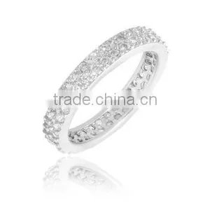 Eternity Band in 925 Sterling Silver thumbnail-1