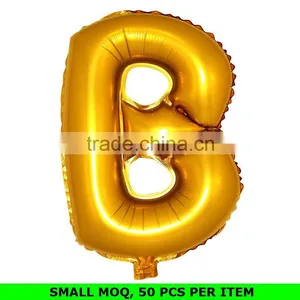 Wholesale 18 Inch and 32 Inch Gold Alphabet Letter Foil Balloons thumbnail-3