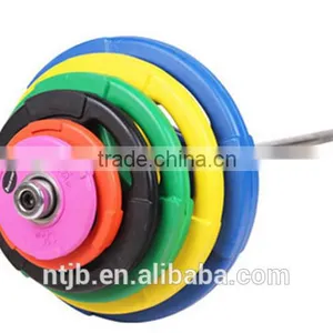 Hot Selling Weight Lifting Bumper Competition Barbell Plate Quality Choice Most Popular thumbnail-2