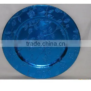 Decorative Party Disposable Charger Plates thumbnail-1