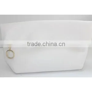 Large Make Up Cosmetics Bag White thumbnail-2