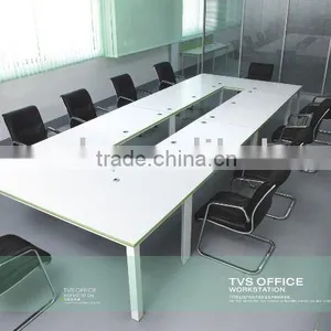Stable Large Size TVS Office Conference Table Office Workstation Quality Choice thumbnail-1