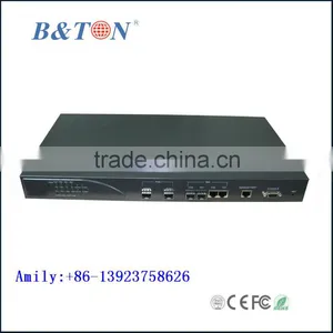 Optical Access Terminal Equipment 1U 3 Layer Route 2 Pon Ports EPON ONT OLT FTTX GEPON OLT and 2 GE Combo Port thumbnail-1