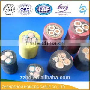 H07RN-F Cable / Flexible Stranded Copper Conductor + Rubber Insulation + Neoprene Jacket thumbnail-2