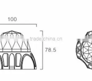 DMX 512 IP65 Direct View LED Pixel Light for Outdoor,facade,land Scape thumbnail-2