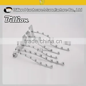 China Factory Slatwall Display Square Pipe Hooks for Garment Hanger thumbnail-4