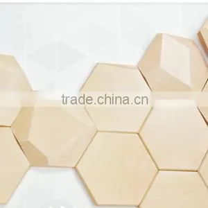 Geometric Wooden Wall Tiles thumbnail-1