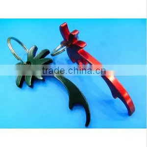 Wholesale Custom Good Quality Metal Beer Opener Key Chain thumbnail-3