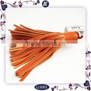 6 Inches Leather Tassel for Fashion Ladies Necklace thumbnail-2