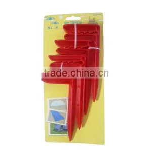 Beach Plastic Towel Clips thumbnail-1