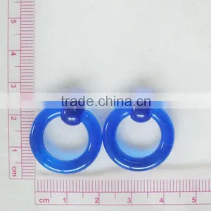 RoyalBlue Acrylic BCR Body Jewelry thumbnail-1