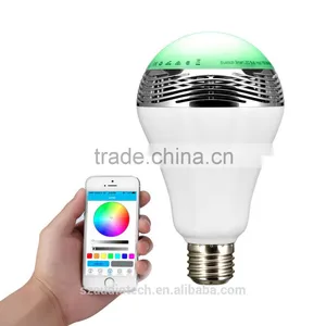 6W B22 MultiColor Smart Bluetooth LED Light Bulb thumbnail-6