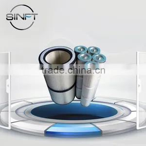 SINFT Filter 99 High Filtration Efficiency Plasser Cartridge Filter Element thumbnail-1