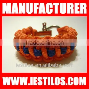 Latest Fashion Survival Paracord Bracelet Whistle Buckle Paracord Bracelet 550 Paracord Bracelet thumbnail-1