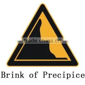 Caution Failing Rock Traffic Aluminum Sign WITH Engineer Reflective Film thumbnail-3