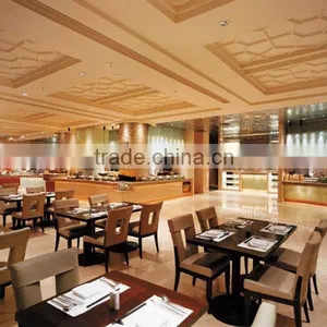 IDM-R004 Modern Design Upholstery Fabric Hotel Used Restaurant Furniture thumbnail-3