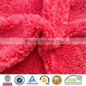 Micro Polyester Sherpa Fleece Printed Sherpa Fleece Fabric thumbnail-1
