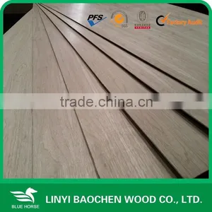 High Quality Natural Oak Veneer Laminated MDF thumbnail-1
