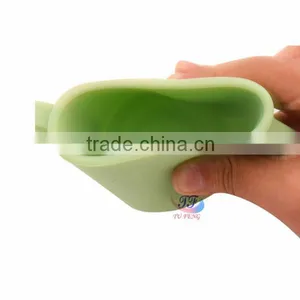China Silicone Green Silicone Drinking Cup Sleeve /hot Sale Heat Resistance Silicone Cup thumbnail-3