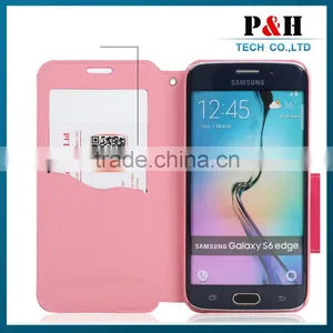 Leather Flip Cover Mobile Phone Case for Sony Xperia e3 S50h Case thumbnail-3