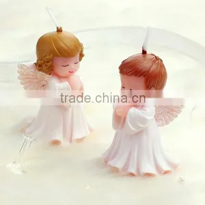Hot Cute Wings Angle Candle Christmas Gift With Gift Box thumbnail-1