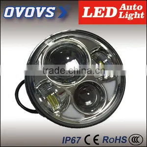 High Low Beam Led Headlight 50W 5.75'' Round Motorcycle Led Headlight for Har-ley Davi-dson Car Accessory thumbnail-4