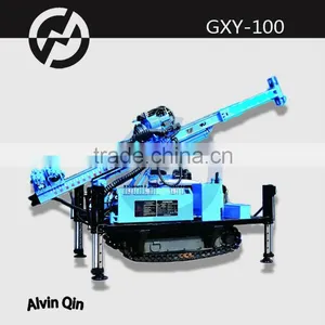 Borewell Drilling Rig GXY-100 Hydraulic Air Water Drilling Rig thumbnail-2