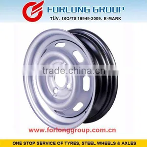 4JX13 4H 100mm Trailer Steel Wheels thumbnail-1