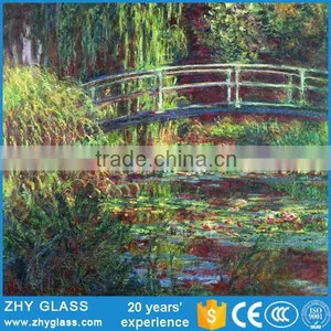 Decorative Glass Paining Natural Scenery Indian Nude Art Painting thumbnail-1