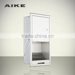 304 Stainless Steel Automatic High Speed Hand Drier Embedded in Wall thumbnail-1