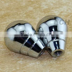 Zinc Alloy CP Wholesale Glass Door Knob thumbnail-1