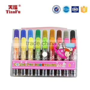 Factory Price Colourful Water Resist Non-toxic Water Color Pen thumbnail-2