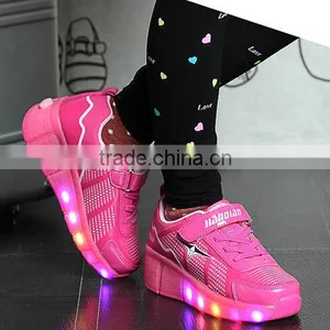 Christmas Kid Youth Girl Boy LED Wheels Roller Shoes Skates Sneakers Quality Choice Most Popular thumbnail-4