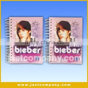 Justin Bieber Notebook Printing, Music And Light Recycled Note thumbnail-3