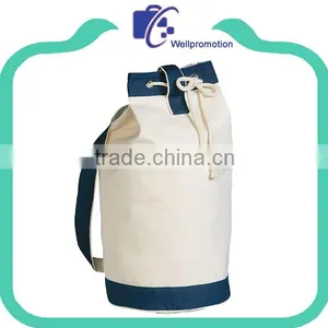 Wholesale Portable Cotton Canvas Sailor Bag With Shoulder Strap thumbnail-5